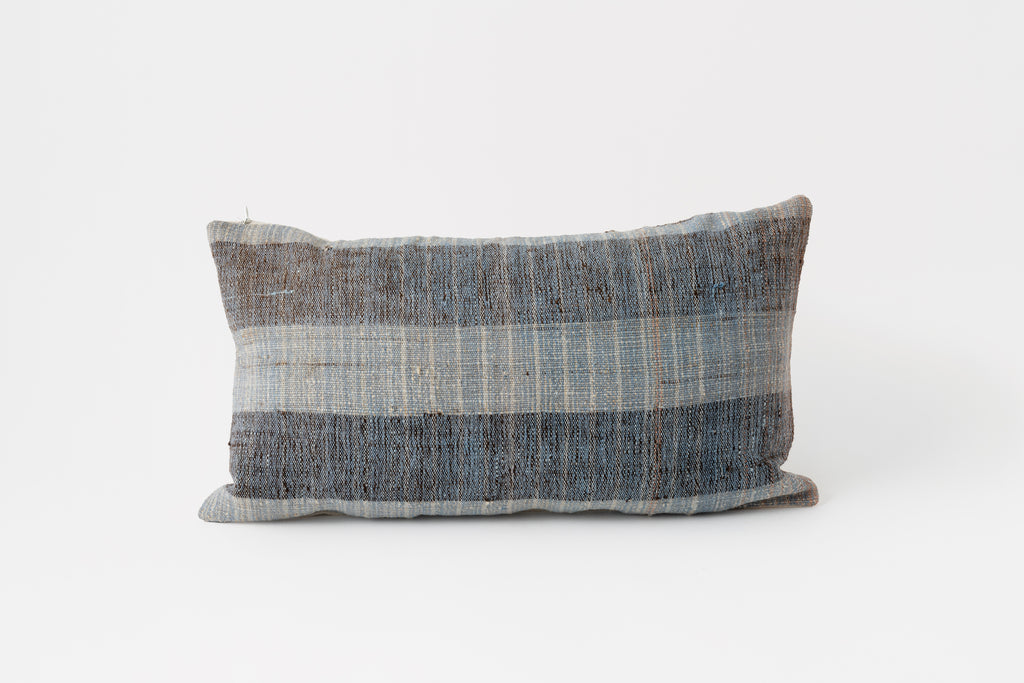 Vintage Grain Sack Pillow 12 x 20 O.