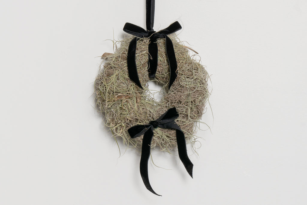 Spanish Moss Wreath Small