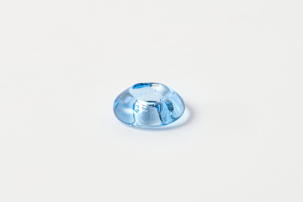 Candle Ring Light Blue