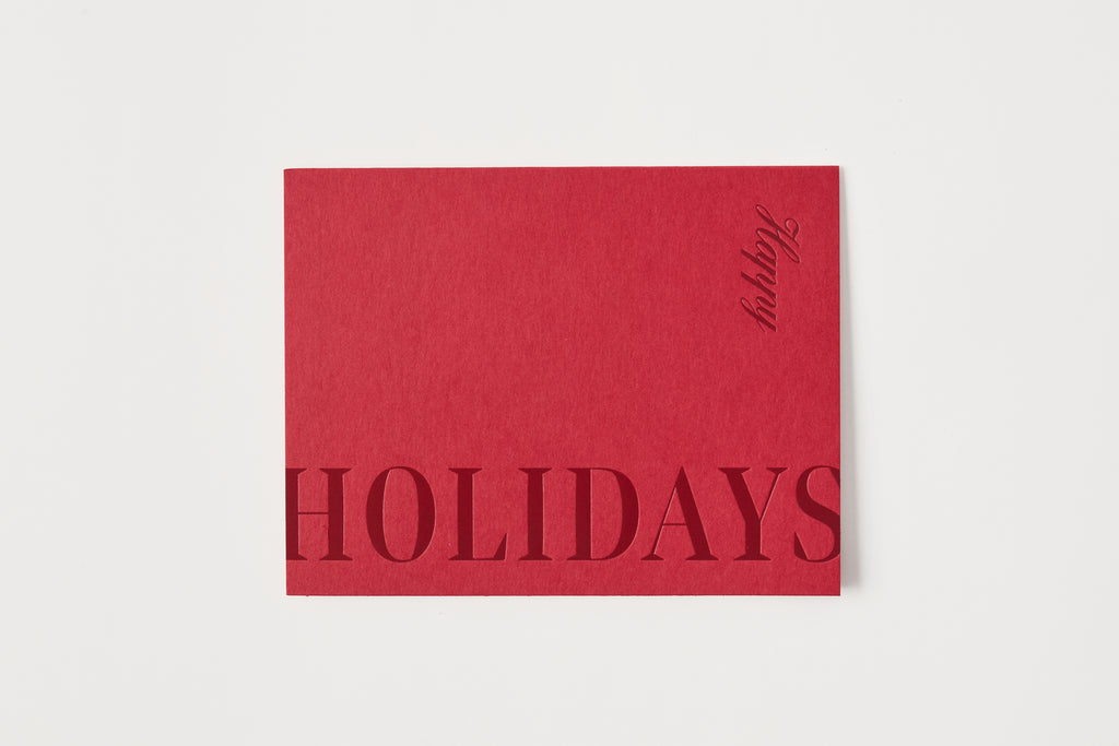 Happy Holiday No.46 - Scarlet