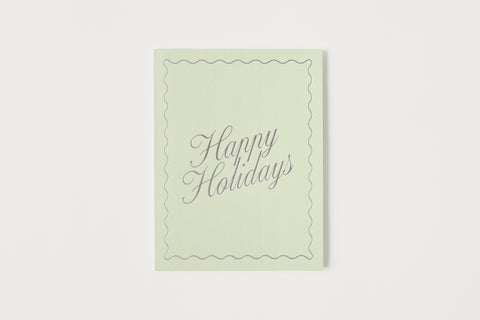 Happy Holiday No.25 - Pistachio