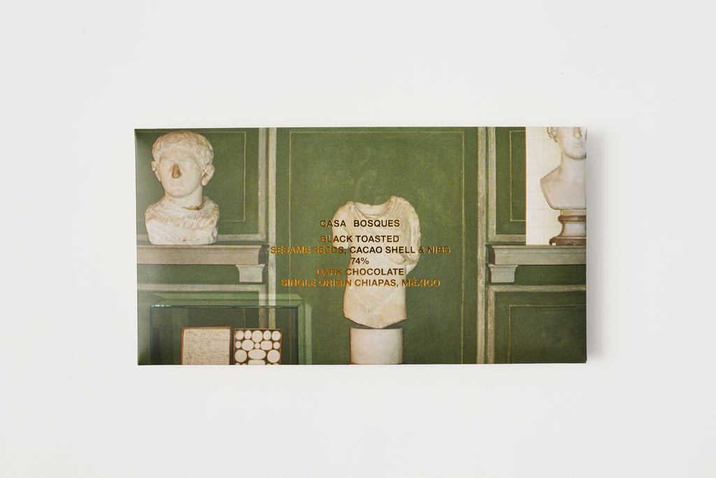 Black Toasted Sesame, Cacao Shell & Nib Chocolate