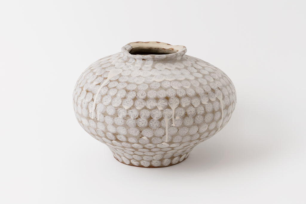 Dotted Rotund Vase