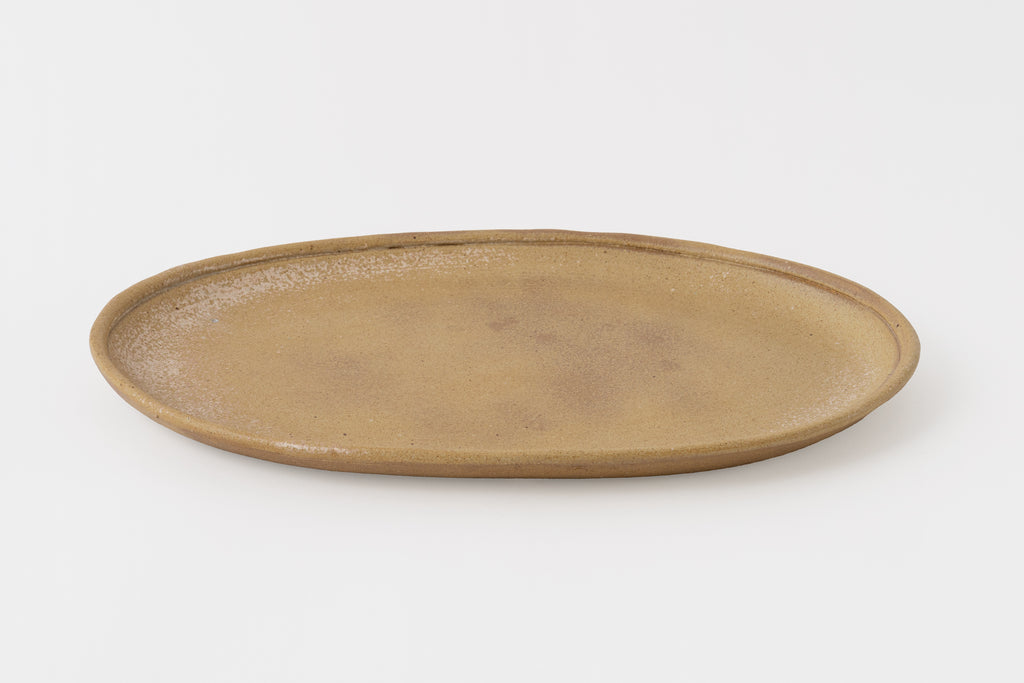 Orange Oval Tray