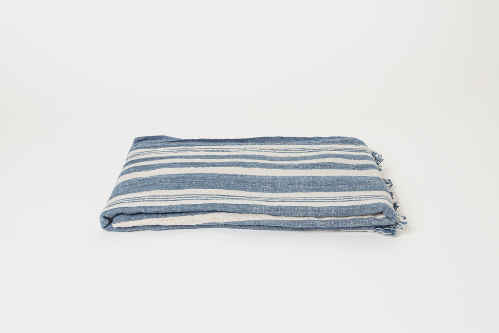 Stripe Indigo Bath Towel