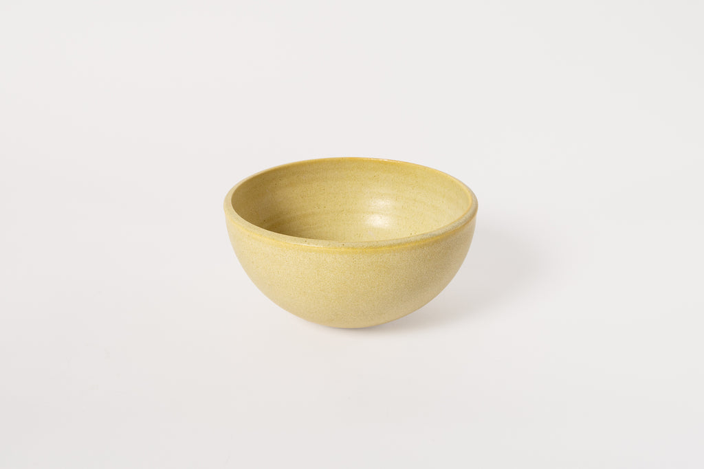 Ochre Rounded Bowl
