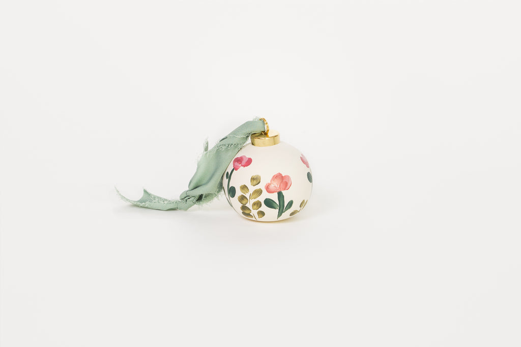 Floral Christmas Ornament Wild Flower