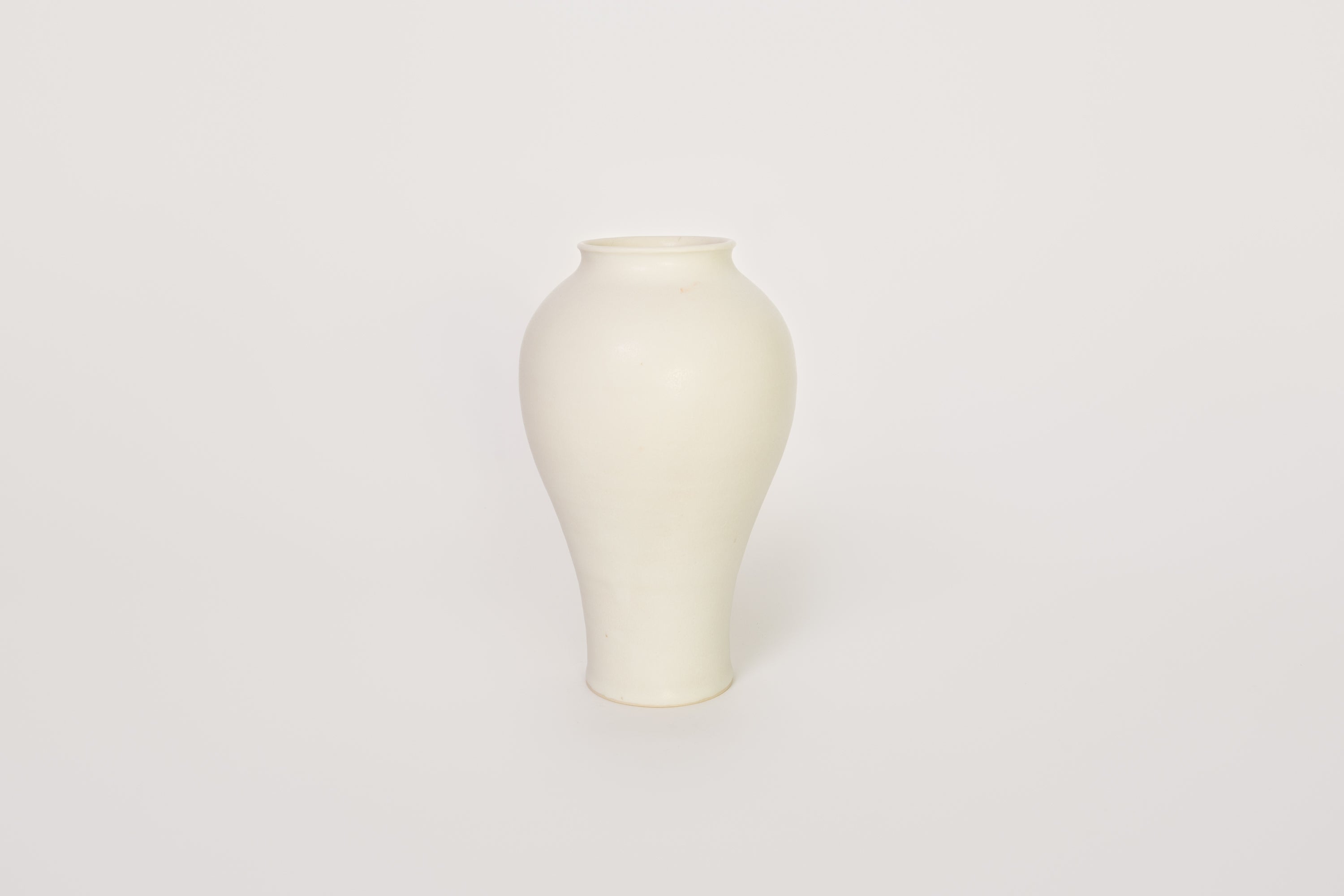 Skinny Gourd Vase 8" Crackle Matte
