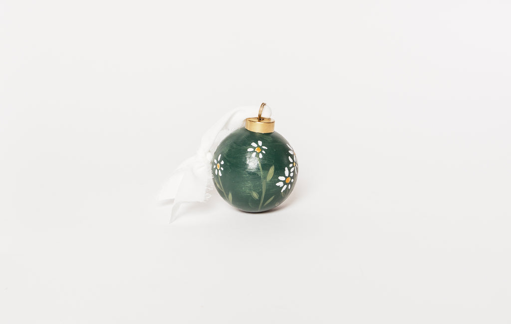 Floral Christmas Ornament Daisy Garden