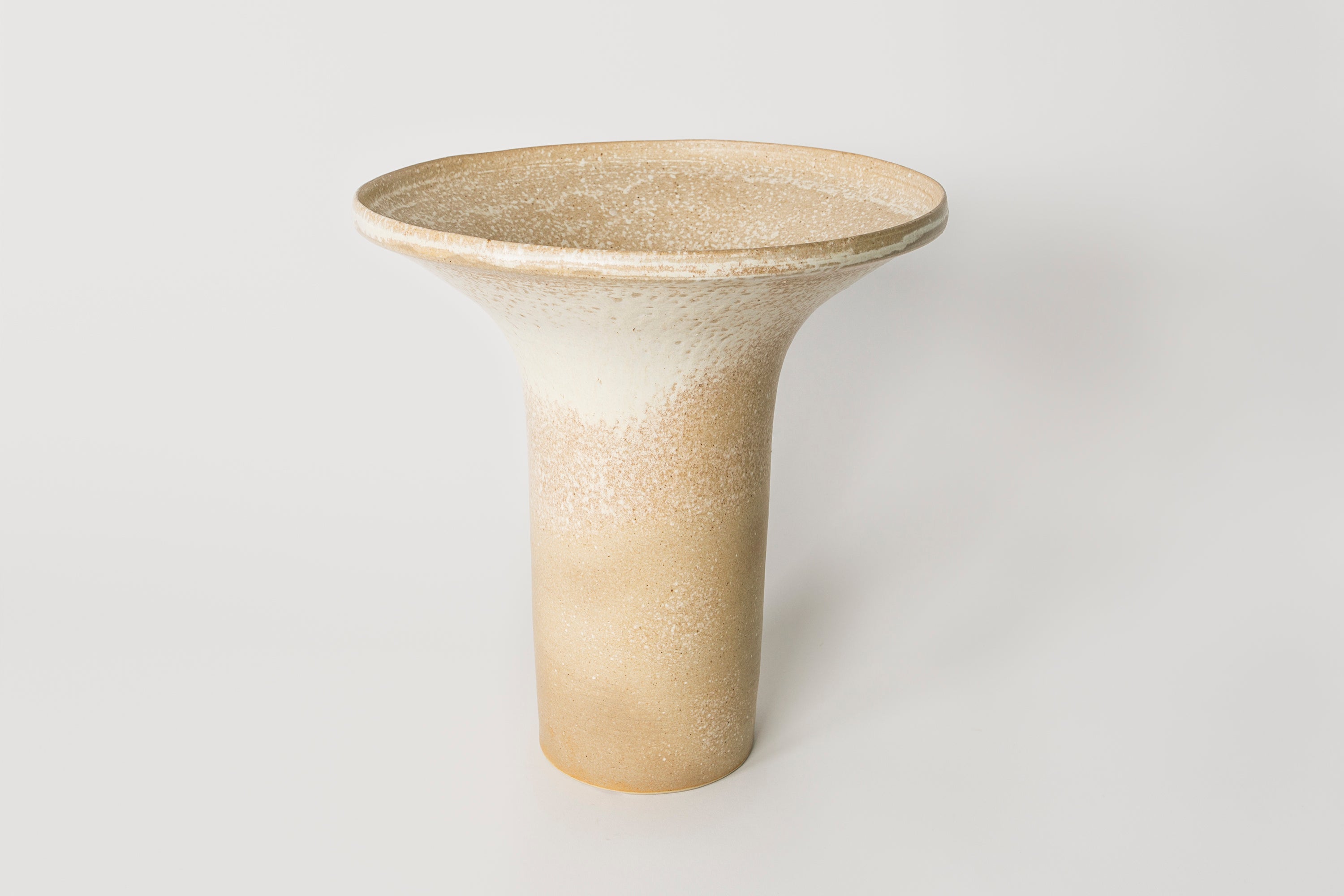 Titanium Ash Flared Vase