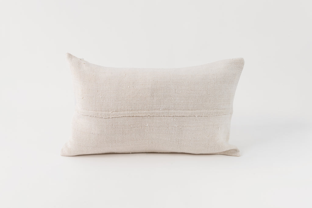 Vintage Grain Sack Pillow 12 x 20 S.