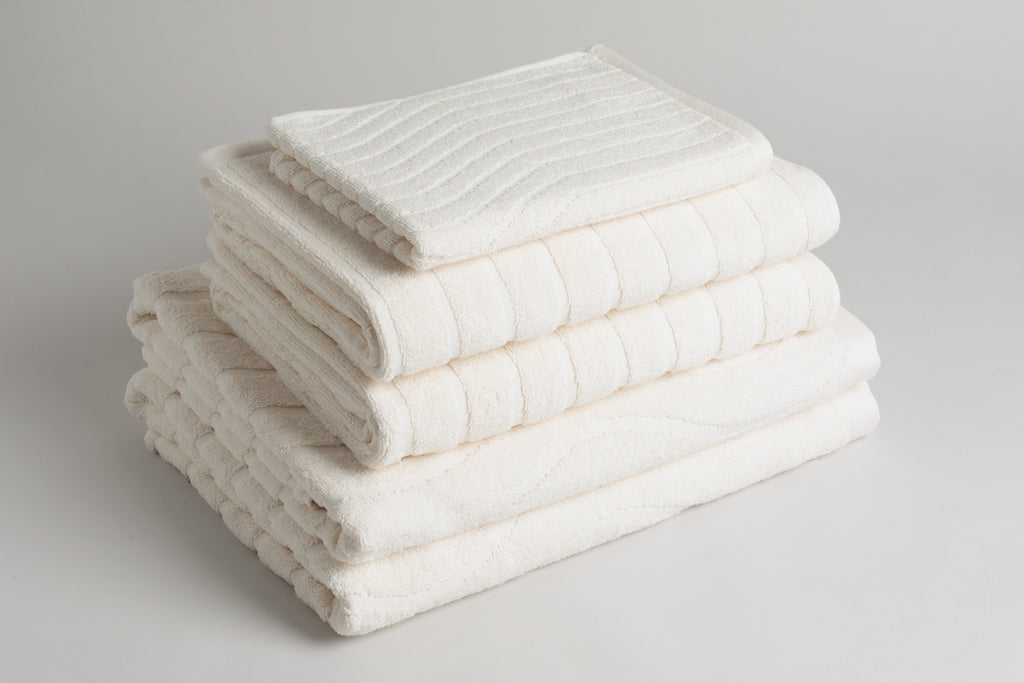 Organic Cotton Bath Sheet in Ivory