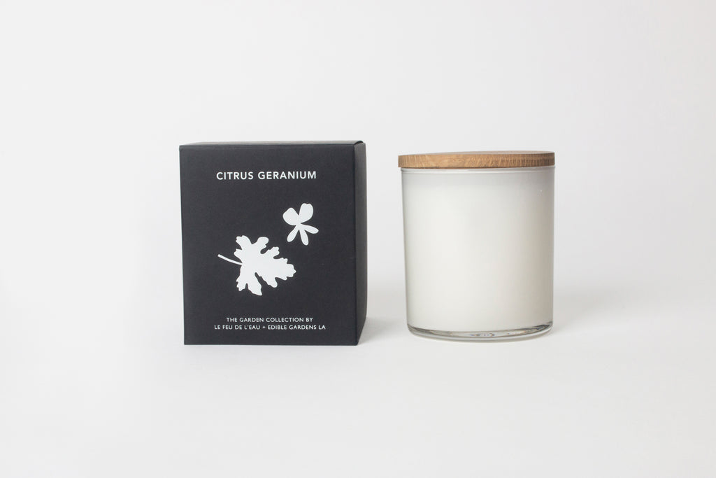 Le Feu Citrus Geranium Candle
