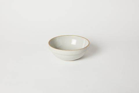 Gloss Grey Small Rounded Bowl