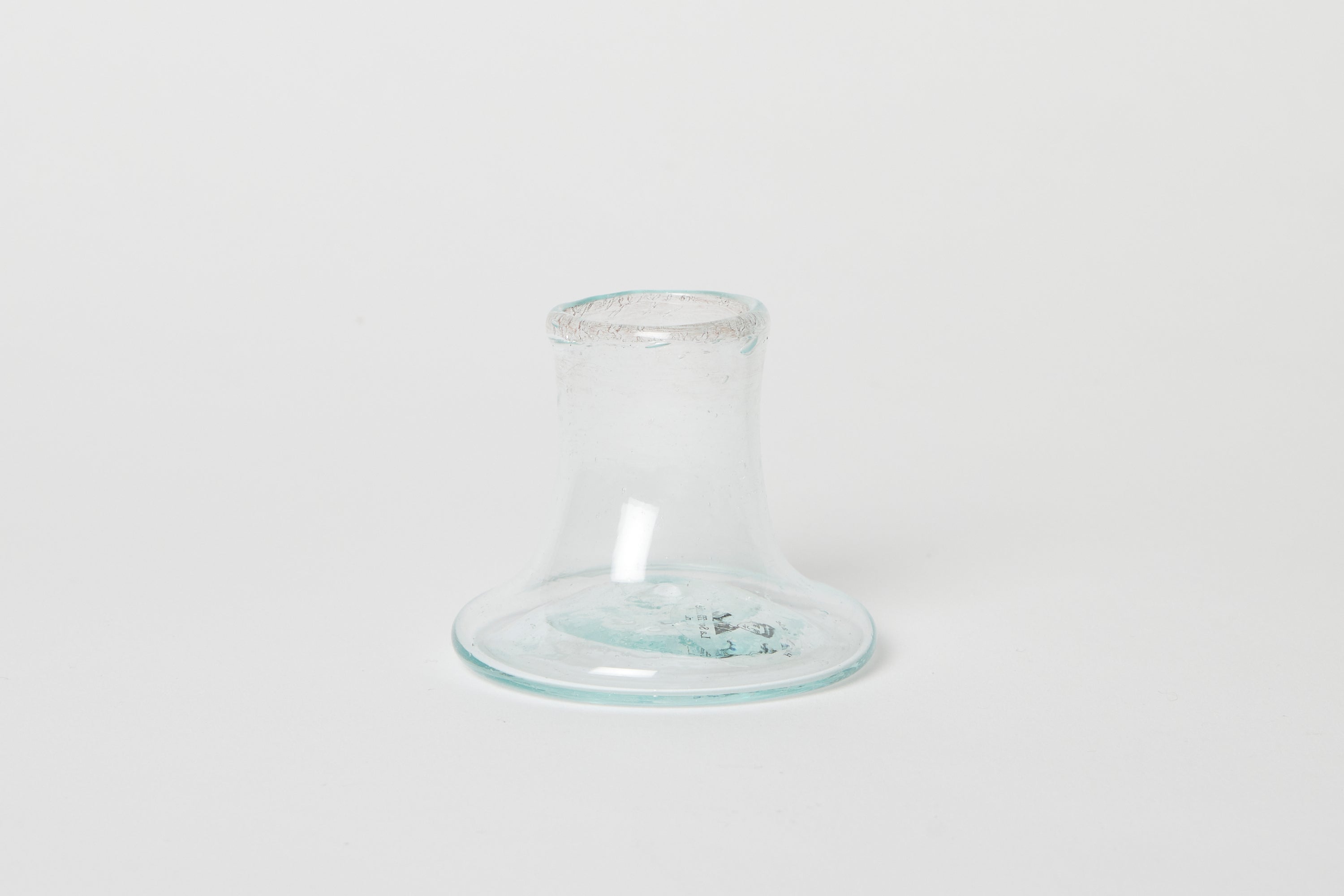 Recycled Glass Transparent Candle Holder