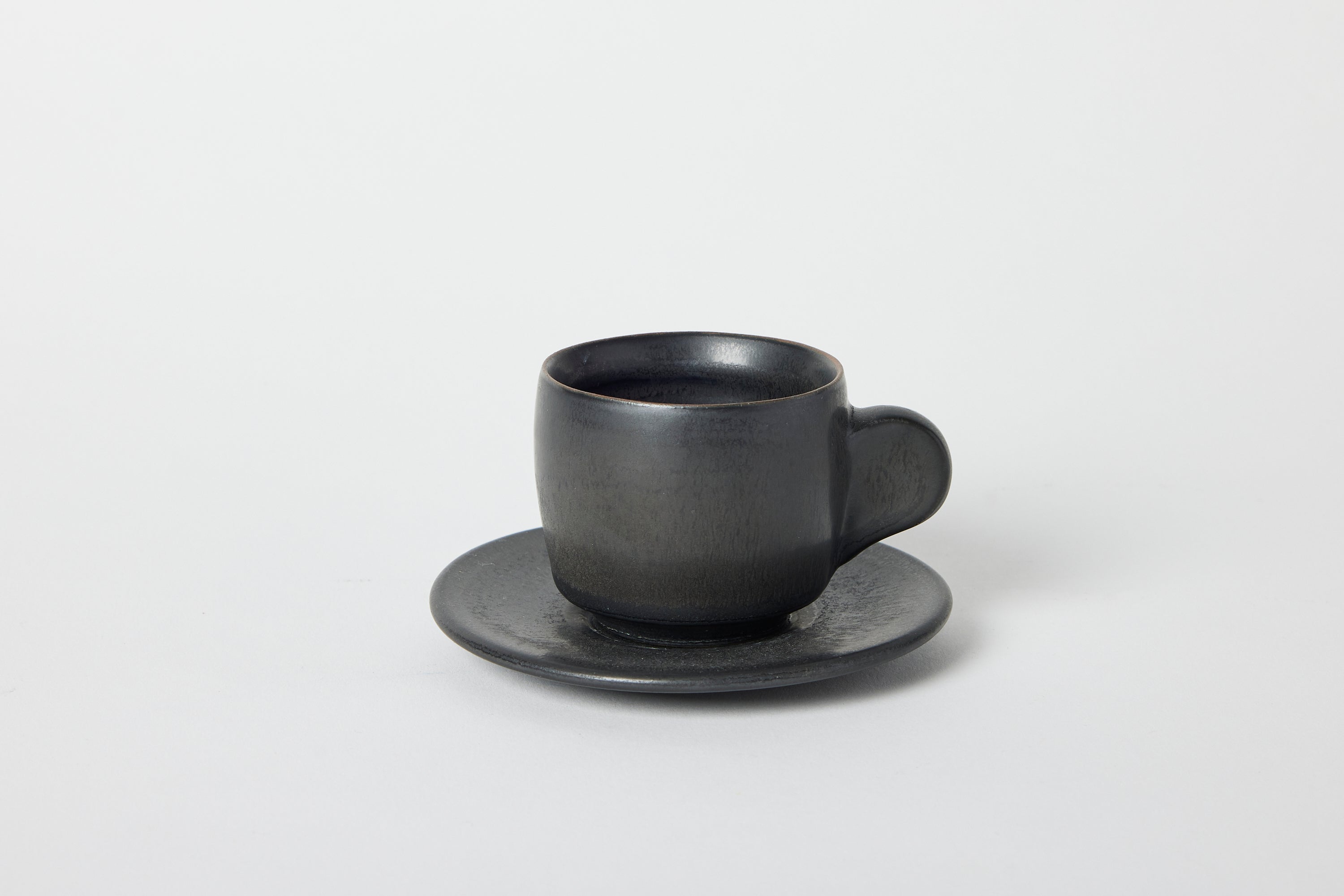 Espresso Cup & Saucer Black
