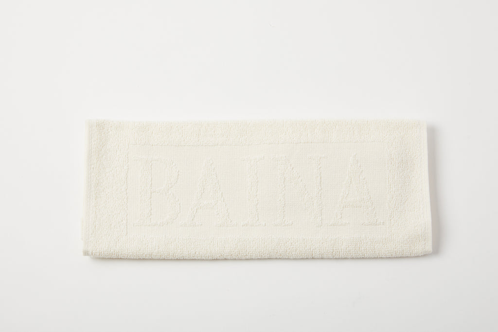 Organic Cotton Face Cloth in Ivory
