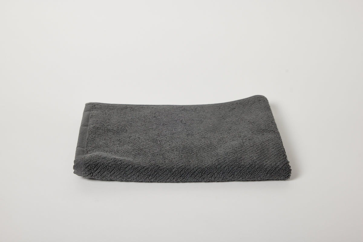 Air Weight Organic Hand Towel Shadow