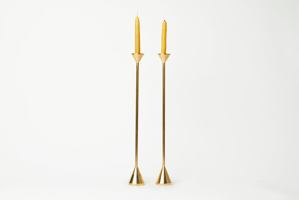Cone Spindle Candle Holder 18