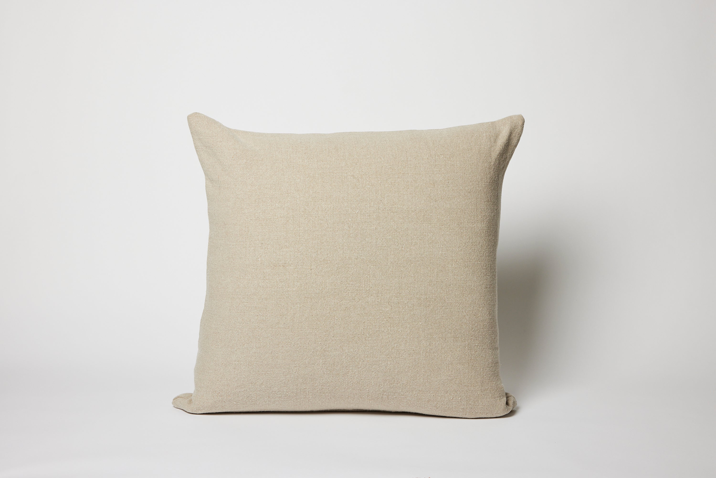 Hudson Flax 20" x 20" Linen Pillow